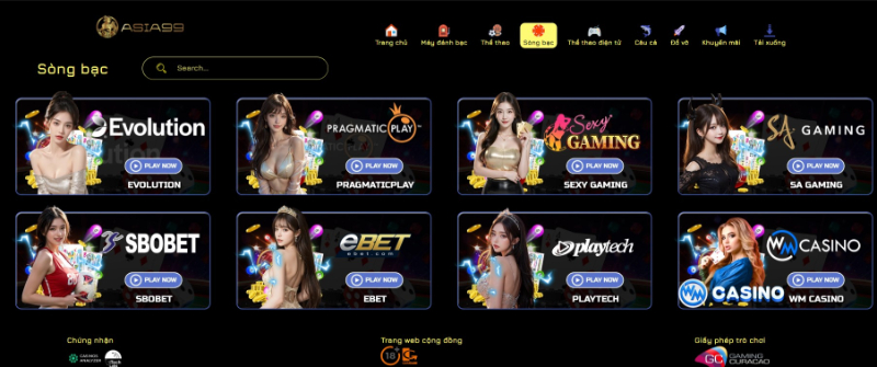 Live Casino Asia99